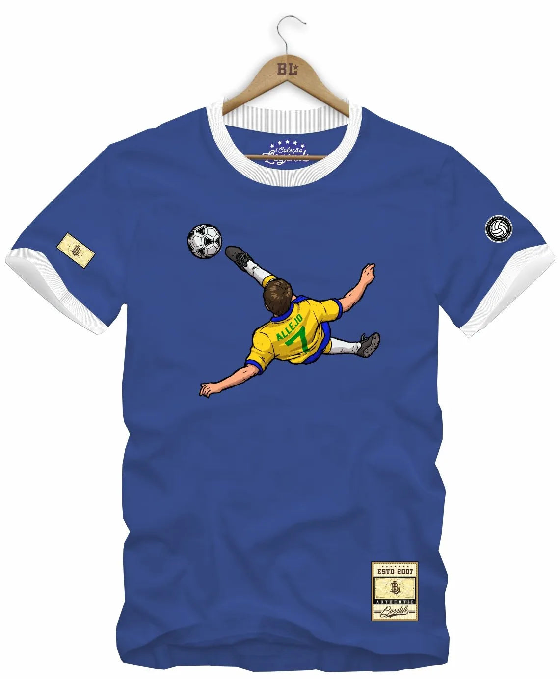 Camiseta Legends Allejo 7 Frente e Costas