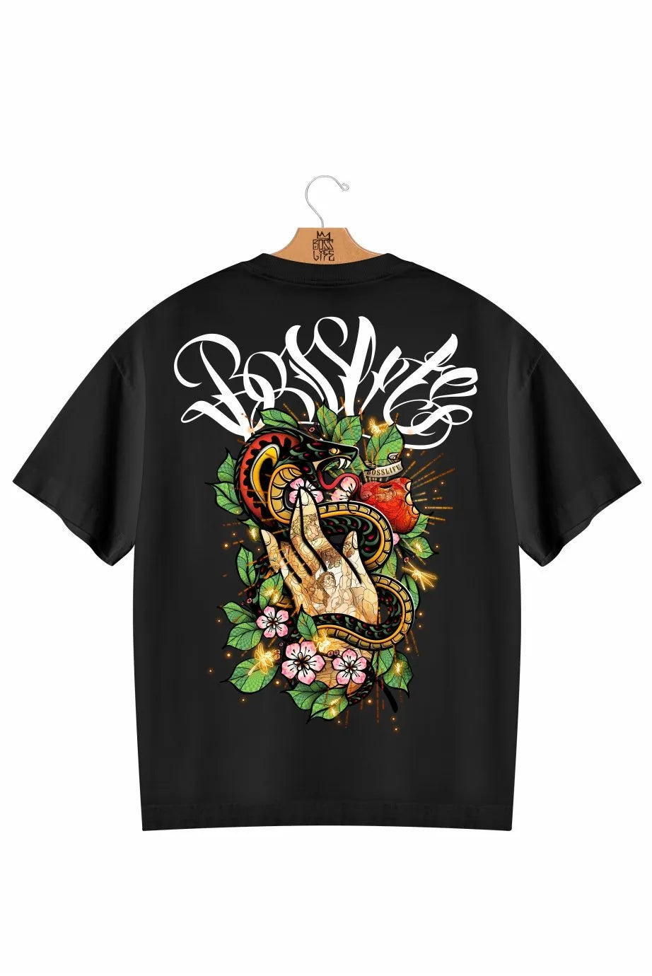 Camiseta Oversized The Fall Frente e Costas
