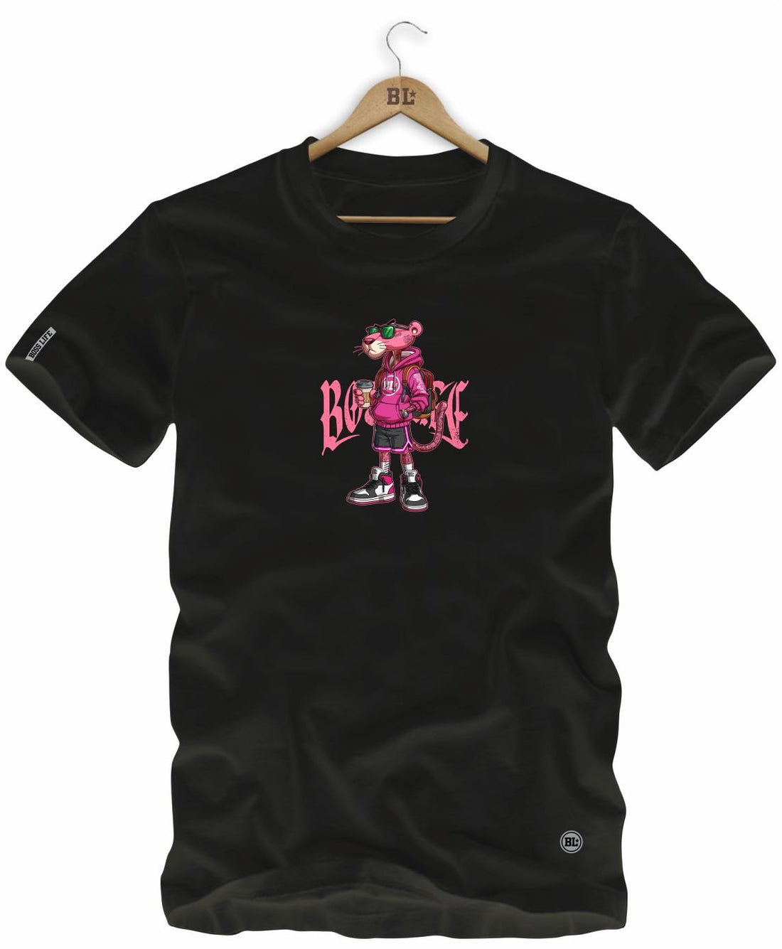 Camiseta Boss Life Style Panther 3 Frente e Costas