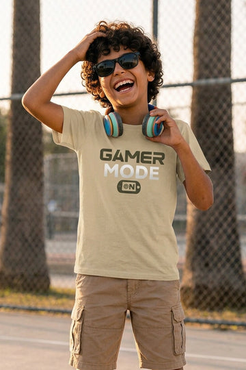 Camiseta Infantil Gamer Mode Boss Life - foto alternativa
