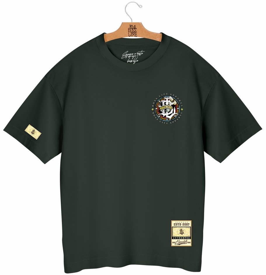 Camiseta Oversized Saint John BL Faith Frente e Costas