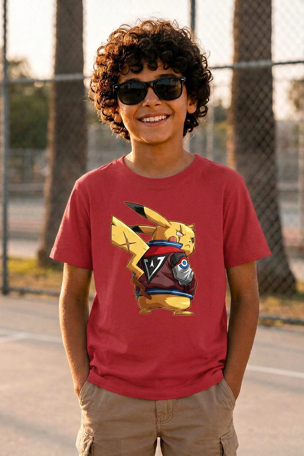 Camiseta Infantil Electric Champ Boss Life - foto alternativa