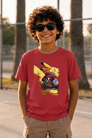 Camiseta Infantil Electric Champ Boss Life - foto alternativa