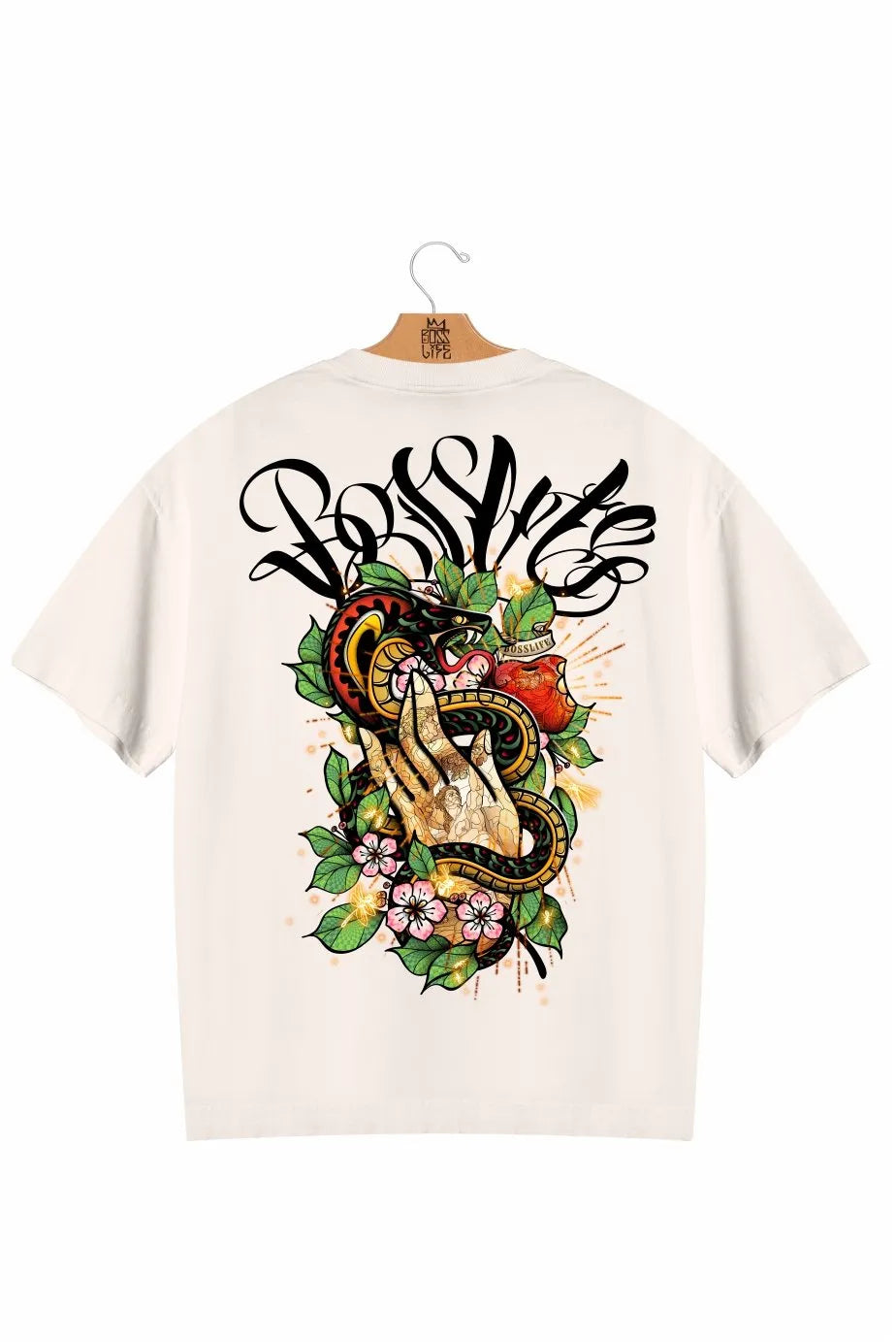Camiseta Oversized The Fall Frente e Costas