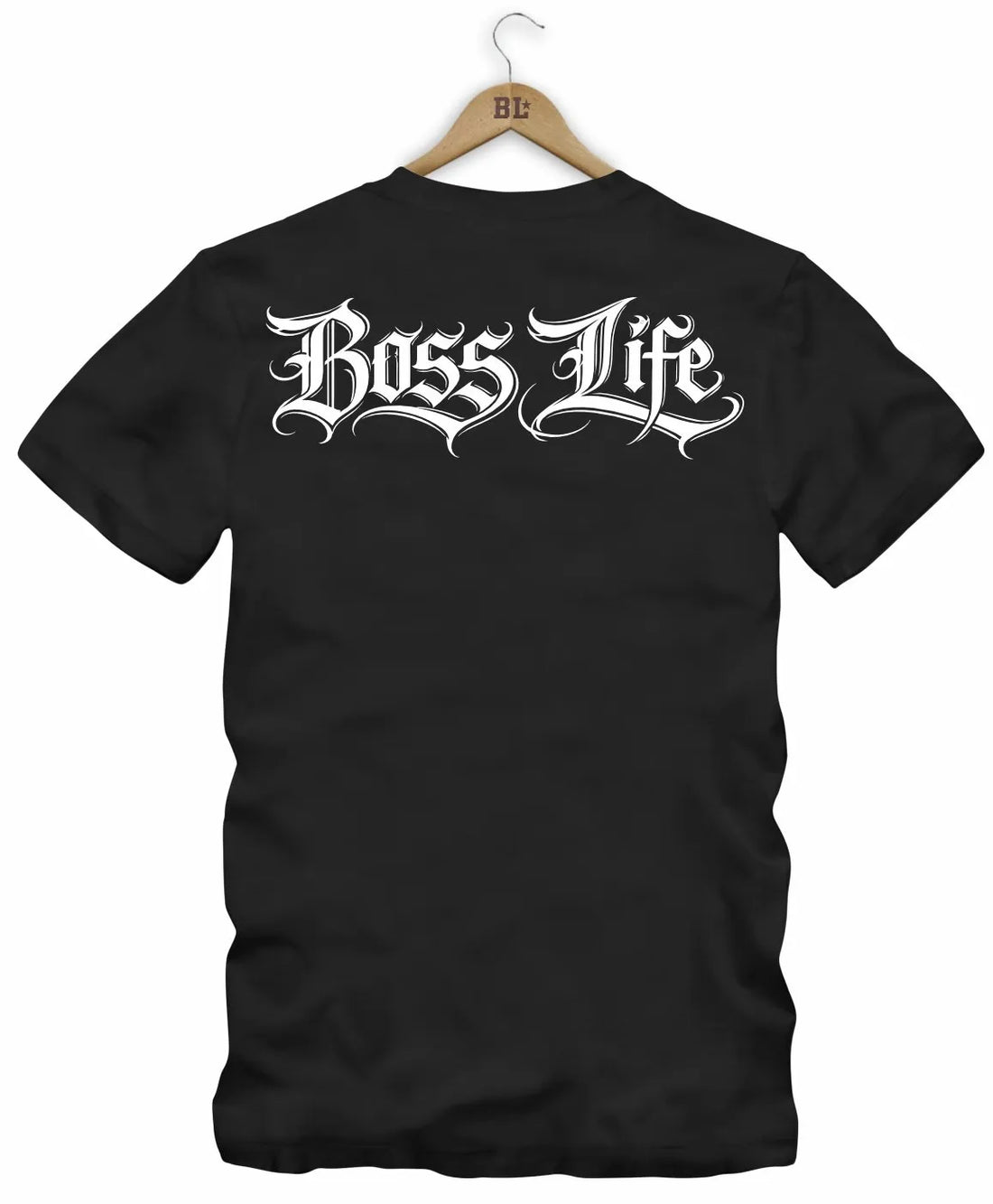 Camiseta Boss Life Signature Core 2 Frente e Costas