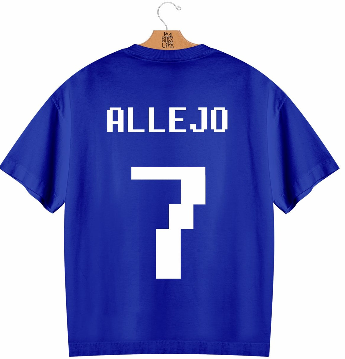 Camiseta Oversized Legends Allejo 7 Frente e Costas