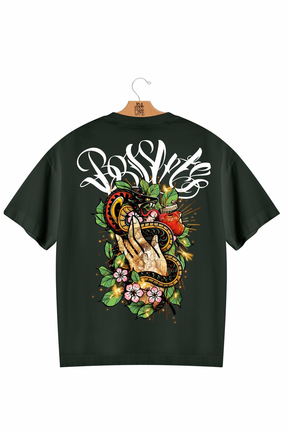Camiseta Oversized The Fall Frente e Costas