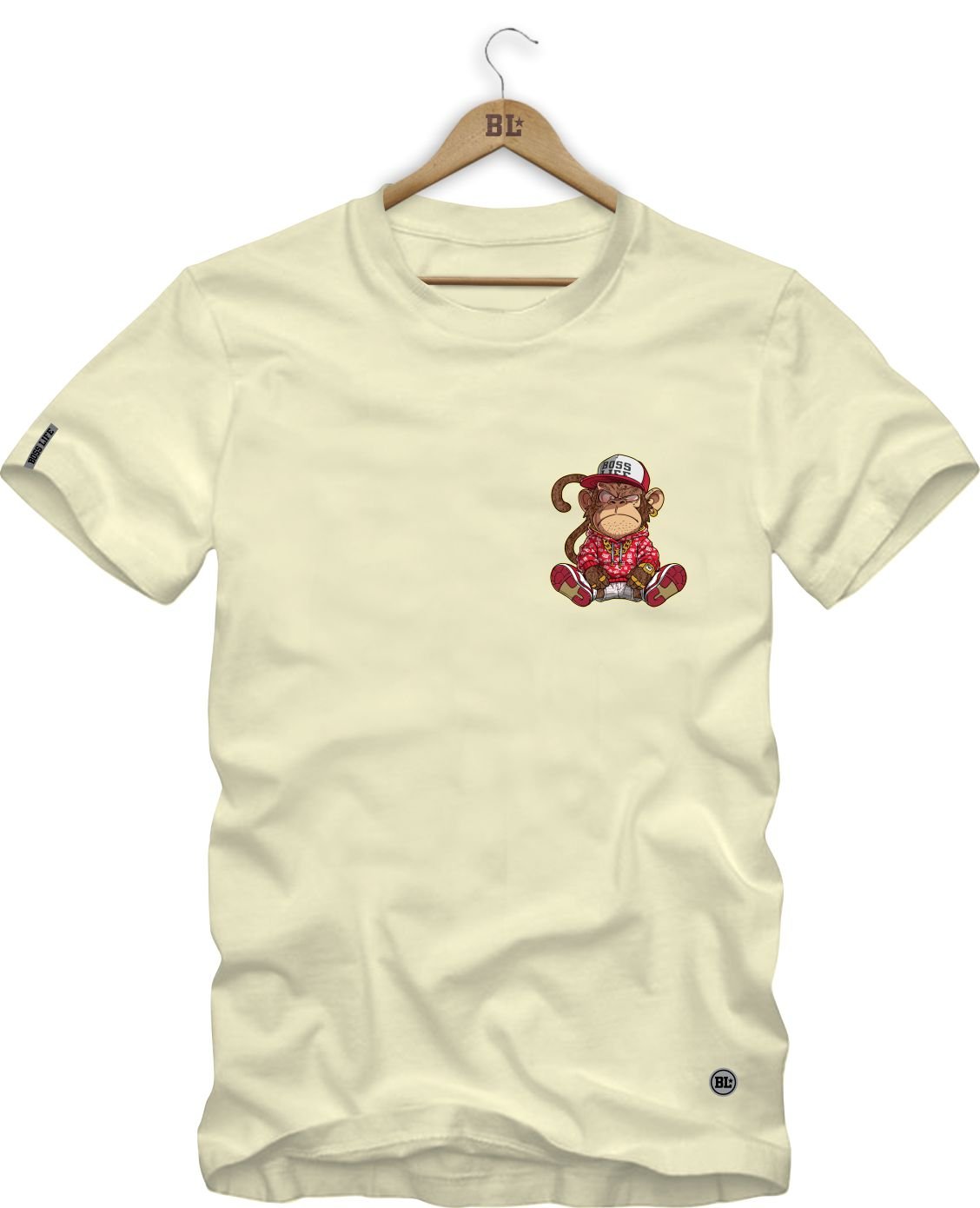 Camiseta Boss Life Style kong 2 Frente e Costas