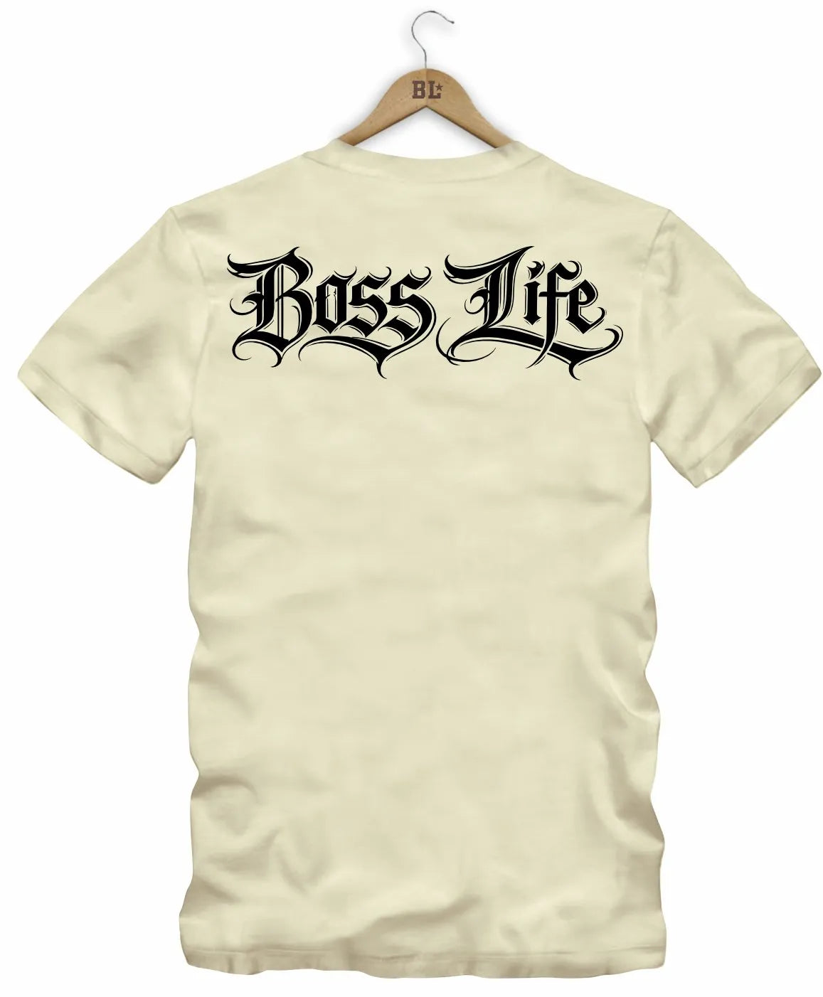 Camiseta Boss Life Signature Core 2 Frente e Costas
