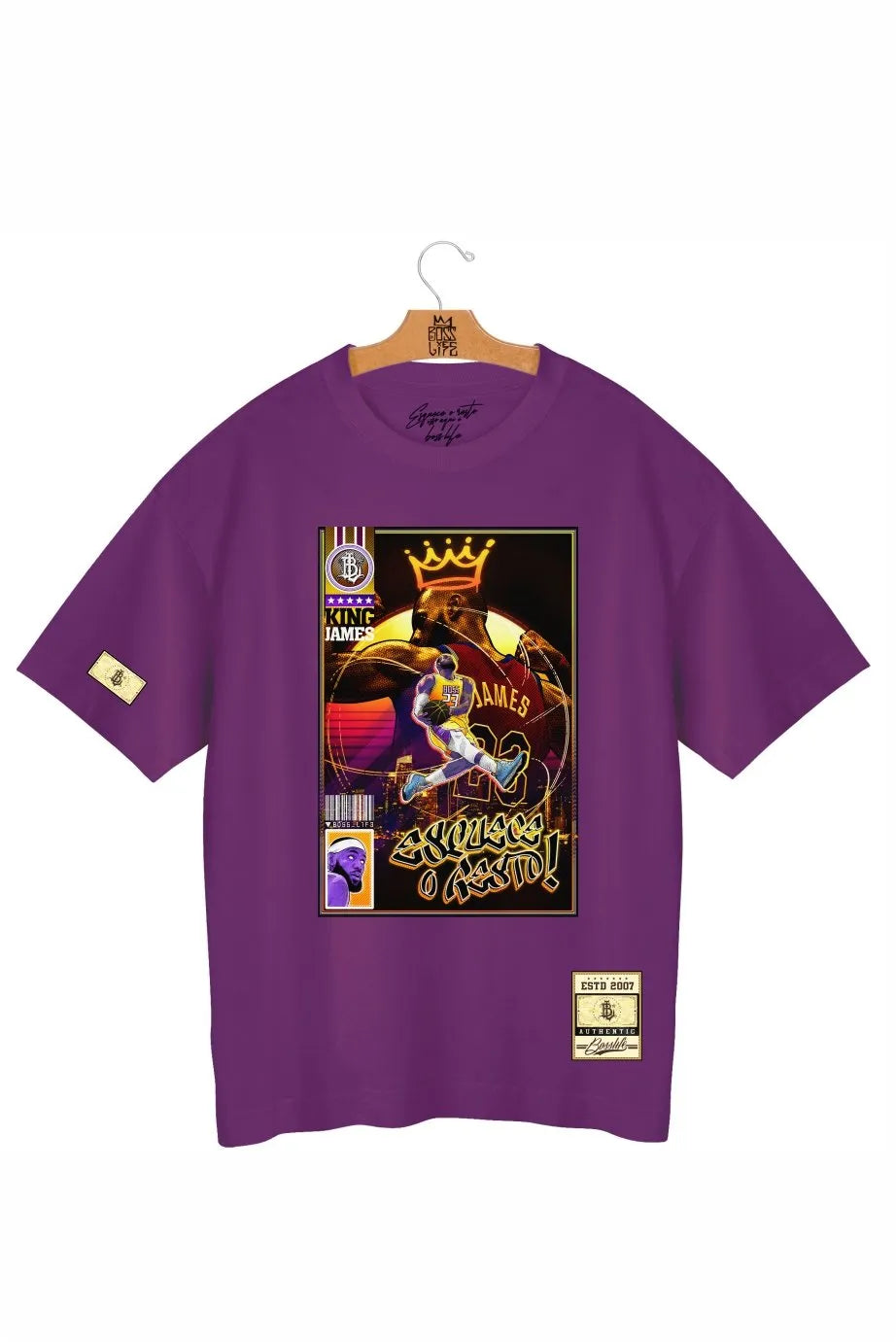 Camiseta Oversized King Basket 2