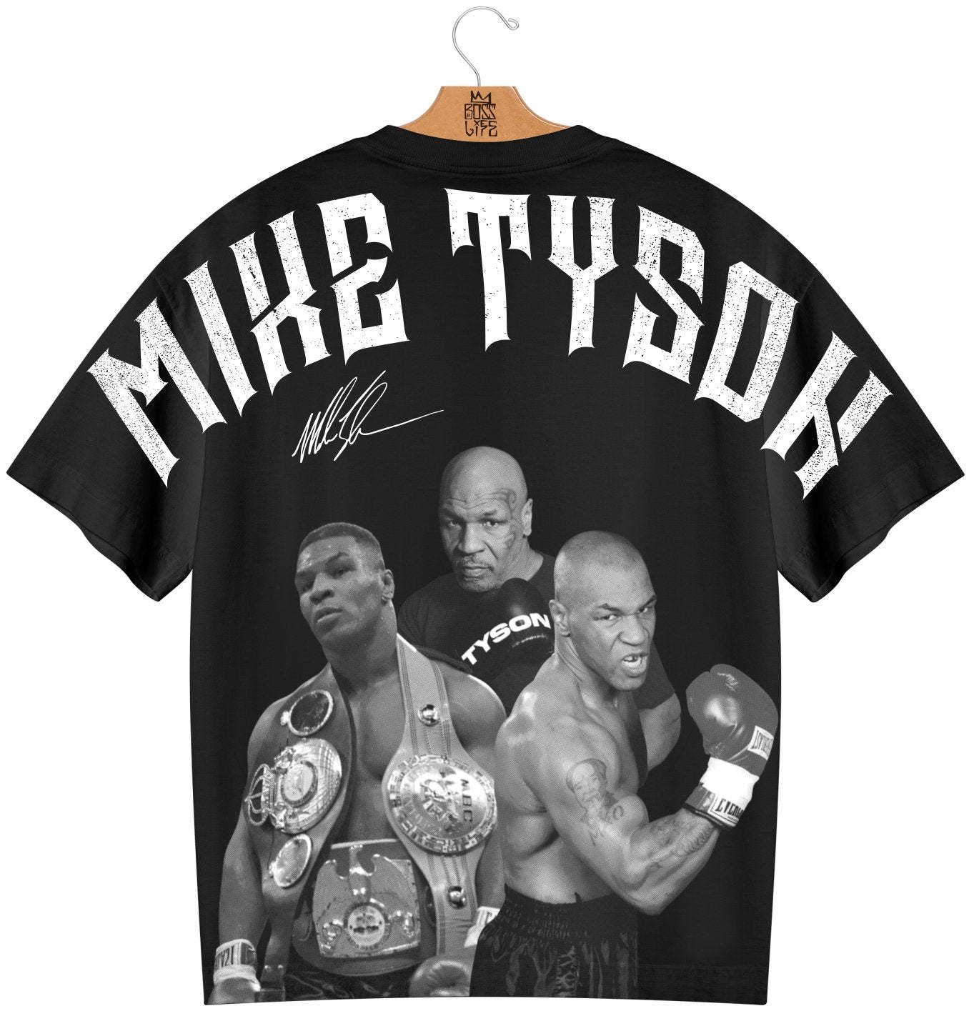 Camiseta Oversized Street Poster Tyson