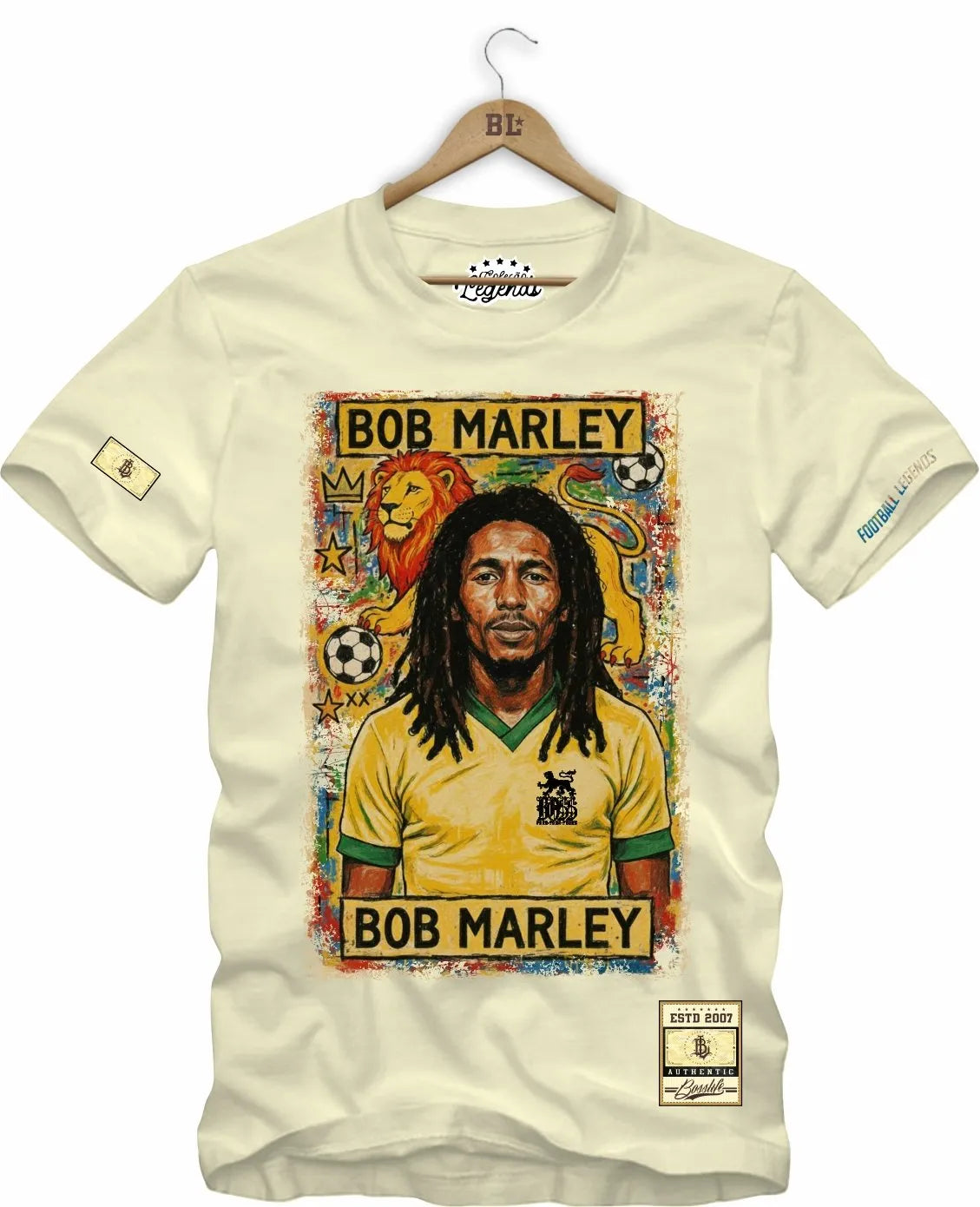 Camiseta Legends Bob Lion