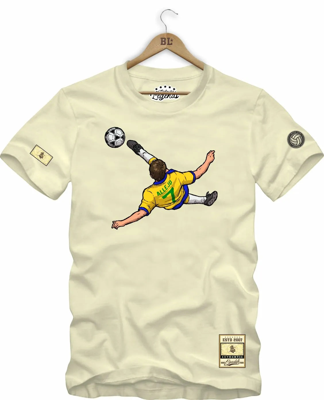 Camiseta Legends Allejo 7 Frente e Costas