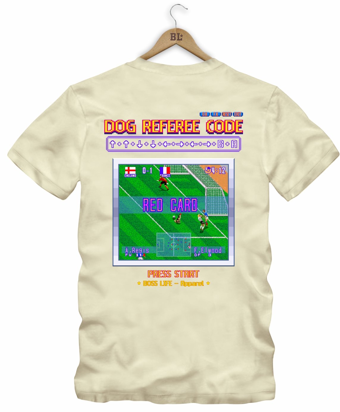 Camiseta Legends Juiz Cachorro Frente e Costas