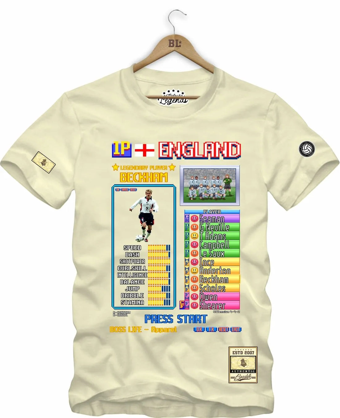 Camiseta Legends Card DB7
