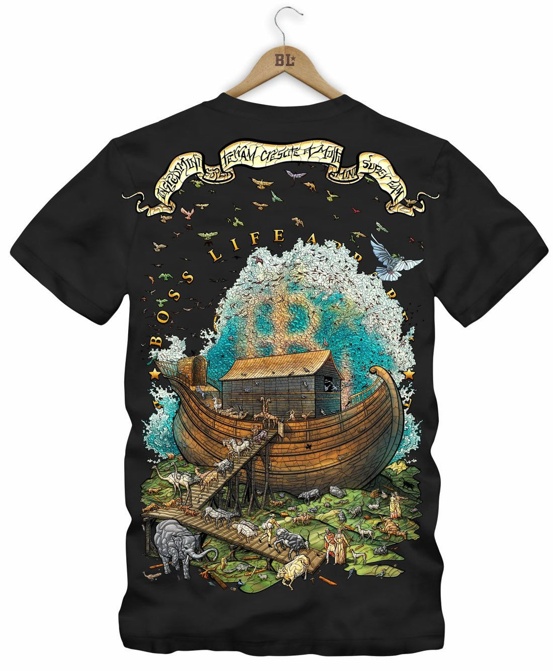 Camiseta Arca De Noé Bl Faith Frente e Costas