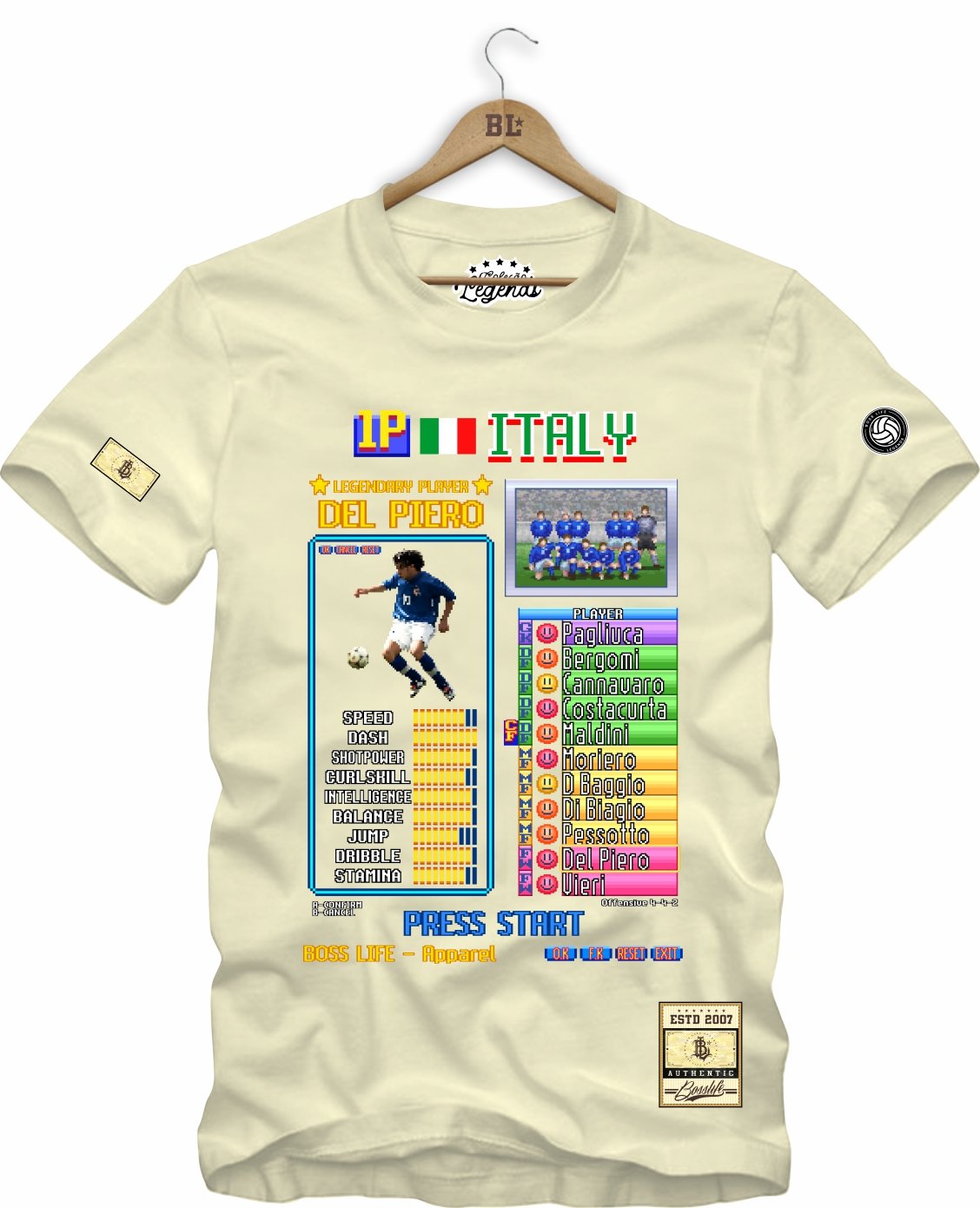 Camiseta Legends Card Del Piero