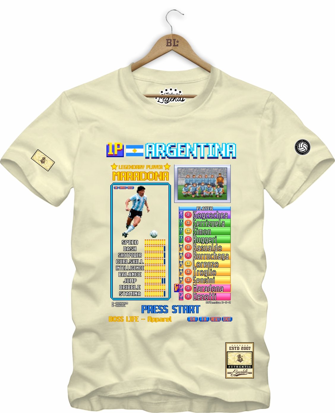 Camiseta Legends Card El Diez