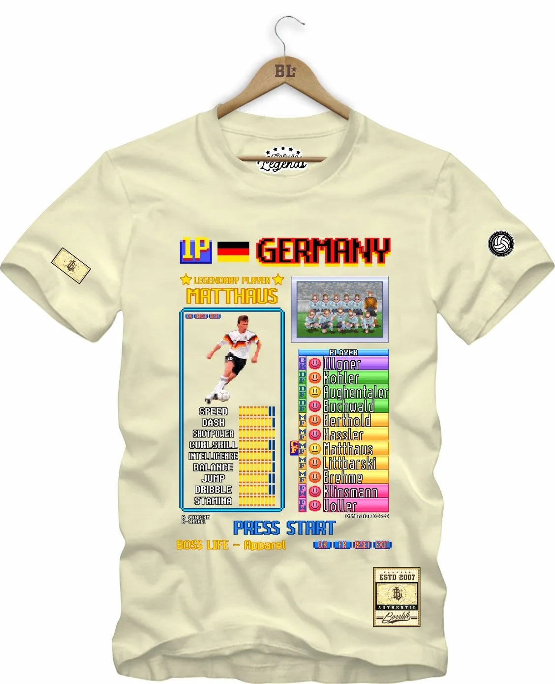 Camiseta Legends Card Matthaus