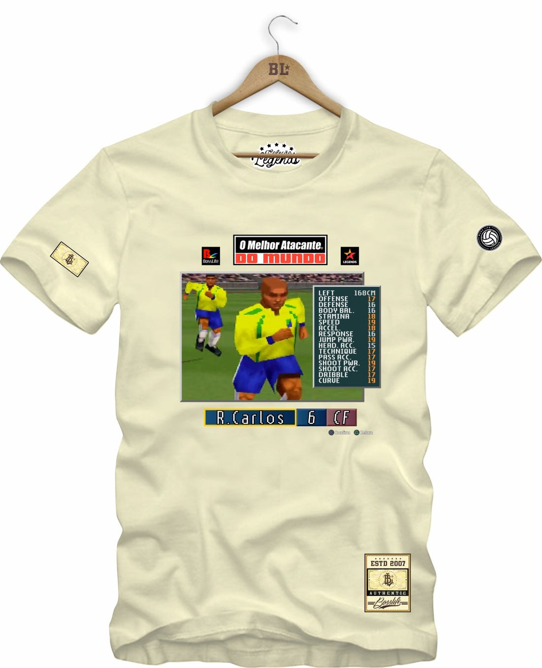 Camiseta Legends R. Carlos