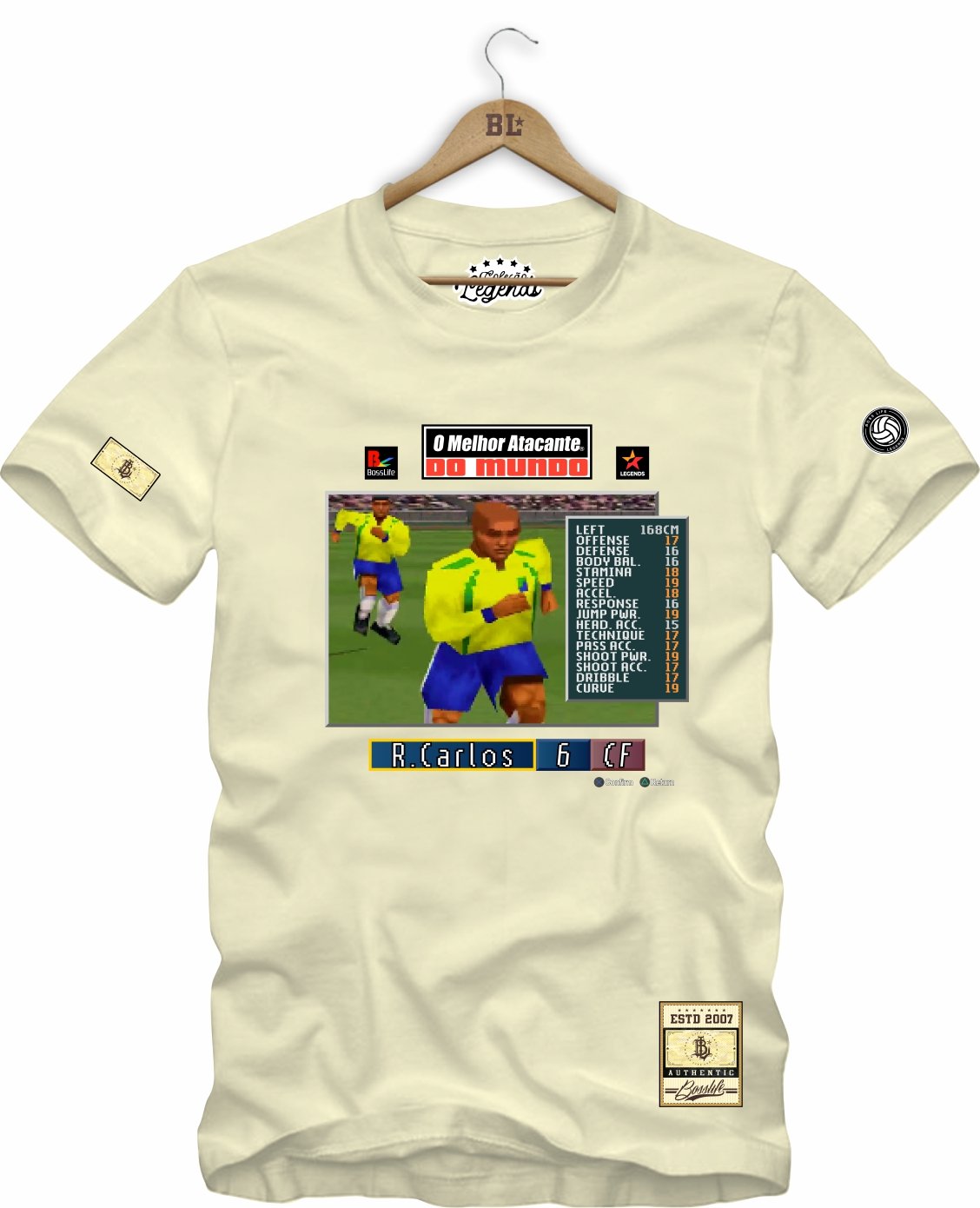 Camiseta Legends R. Carlos