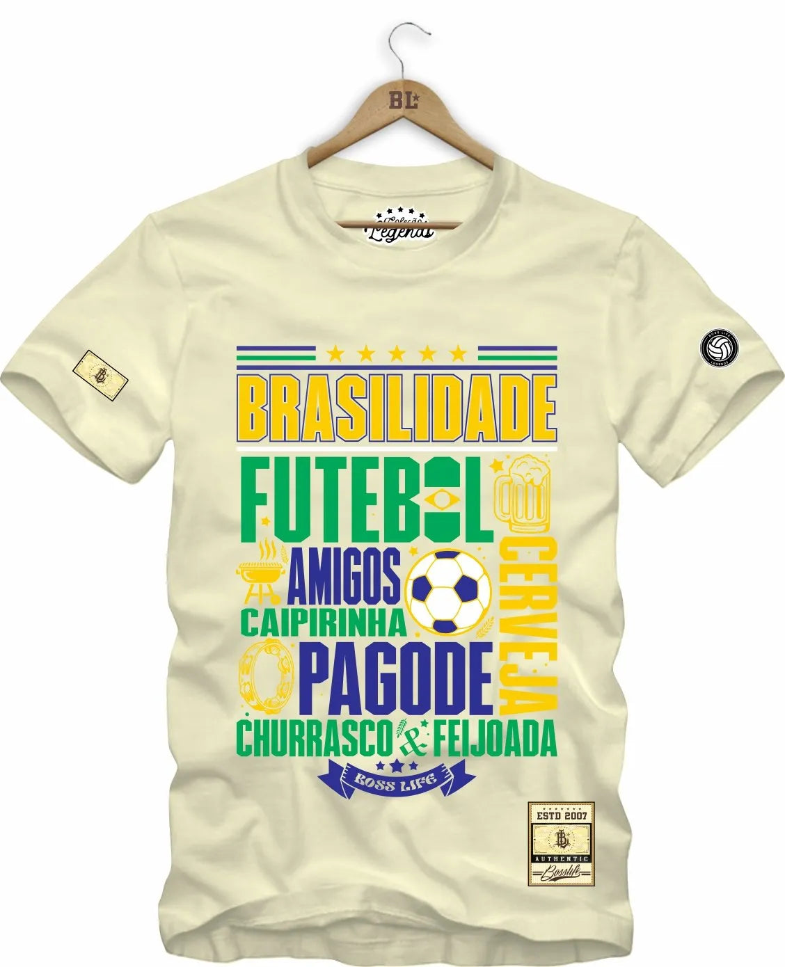 Camiseta Legends Brasilidade