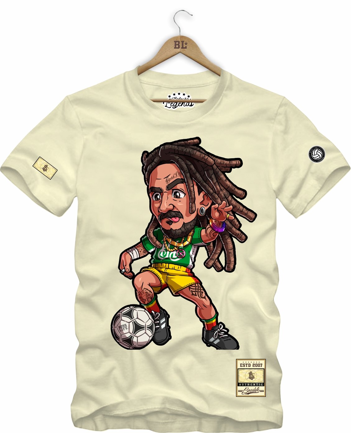 Camiseta Legends Bob Raíz