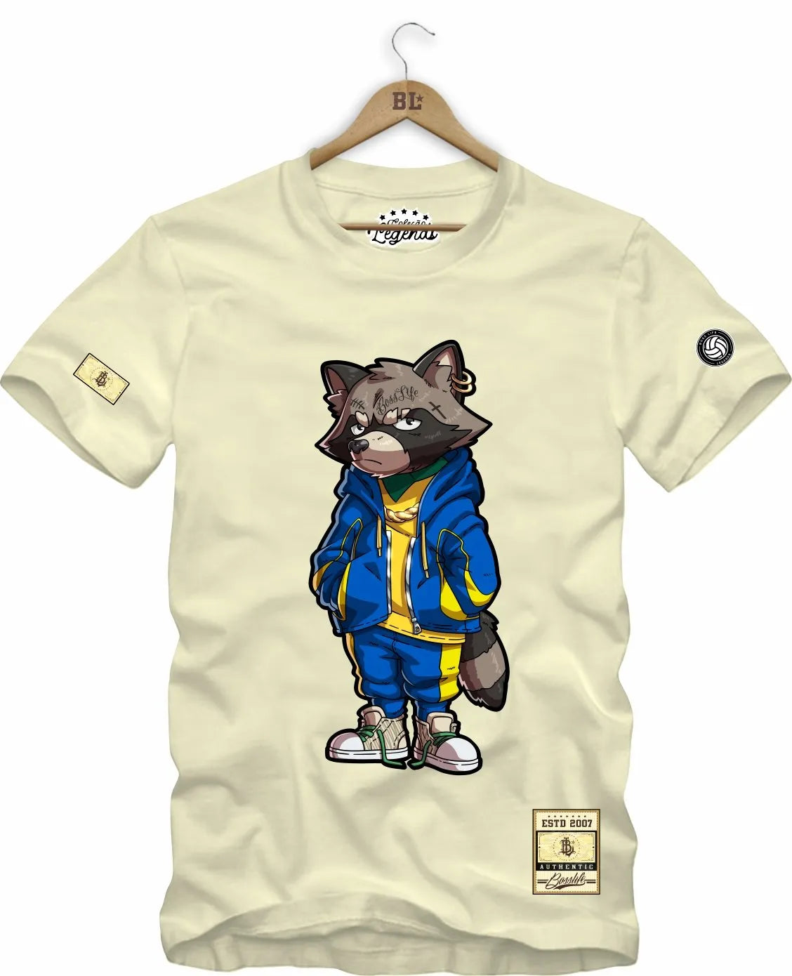 Camiseta Legends Guaxinim Street