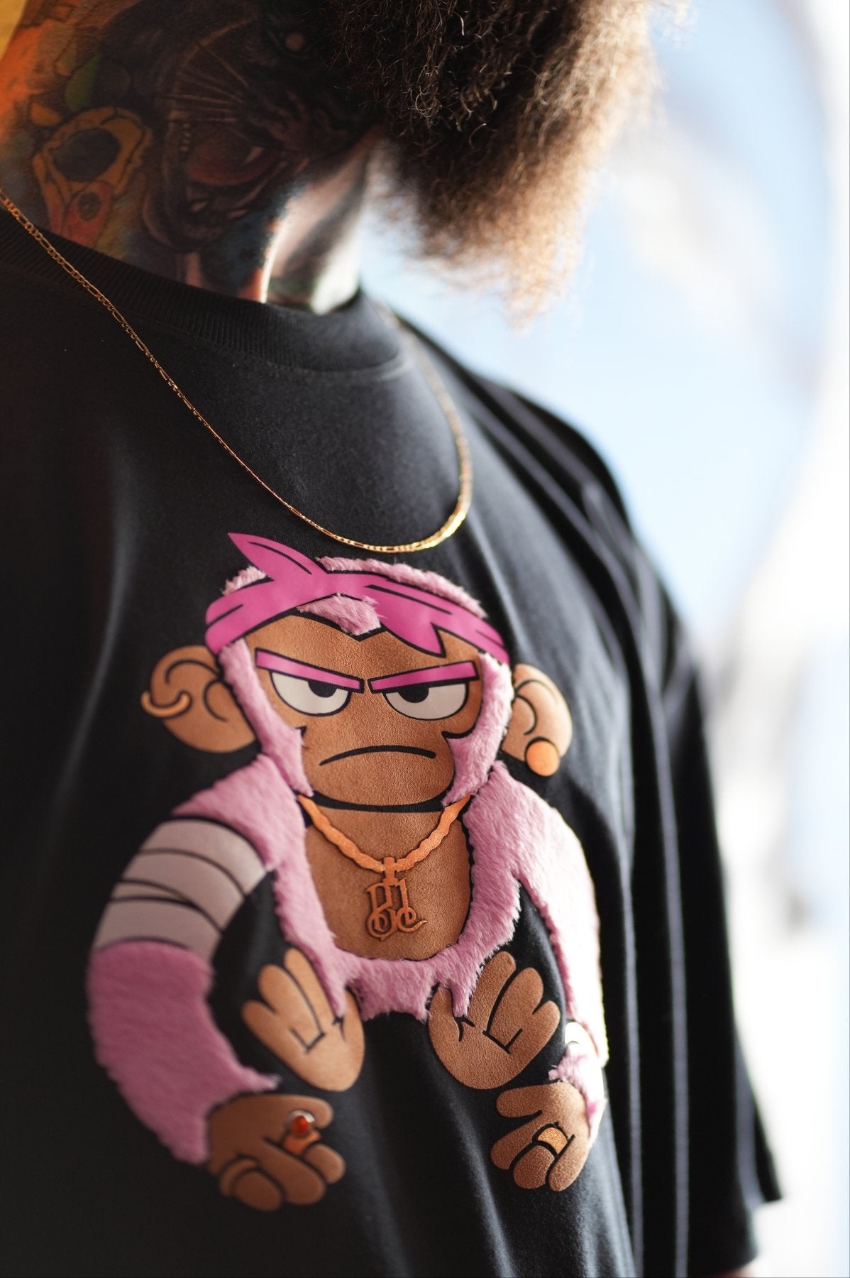 Camiseta Touch Pink Monkey