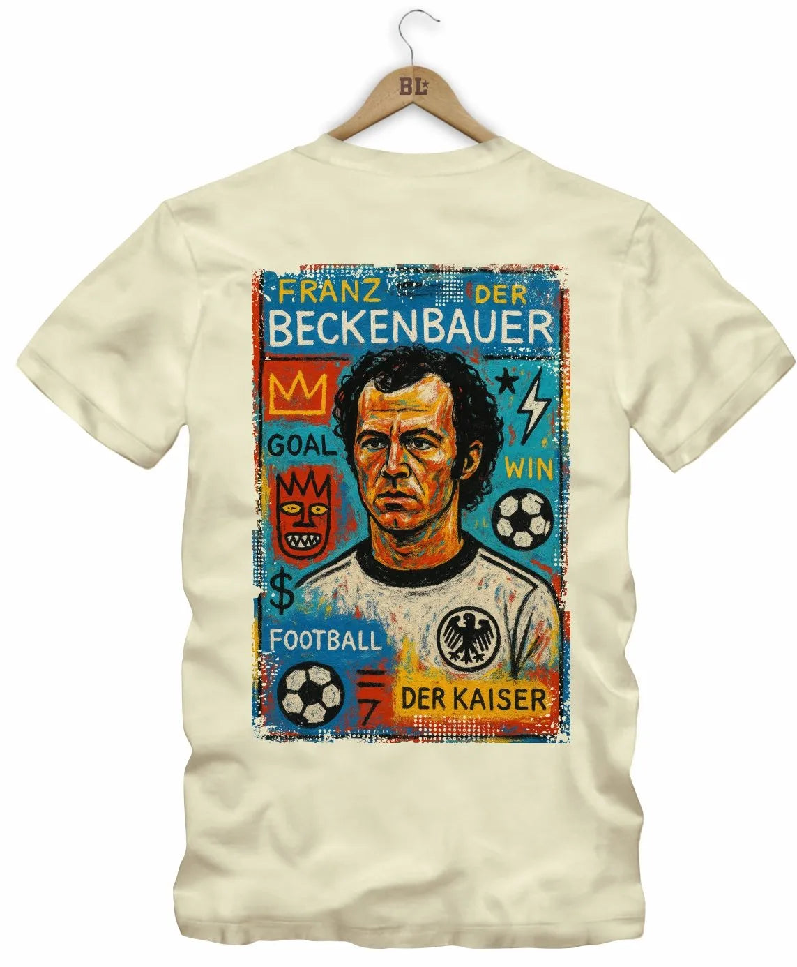 Camiseta Legends The Kaiser Frente e costas