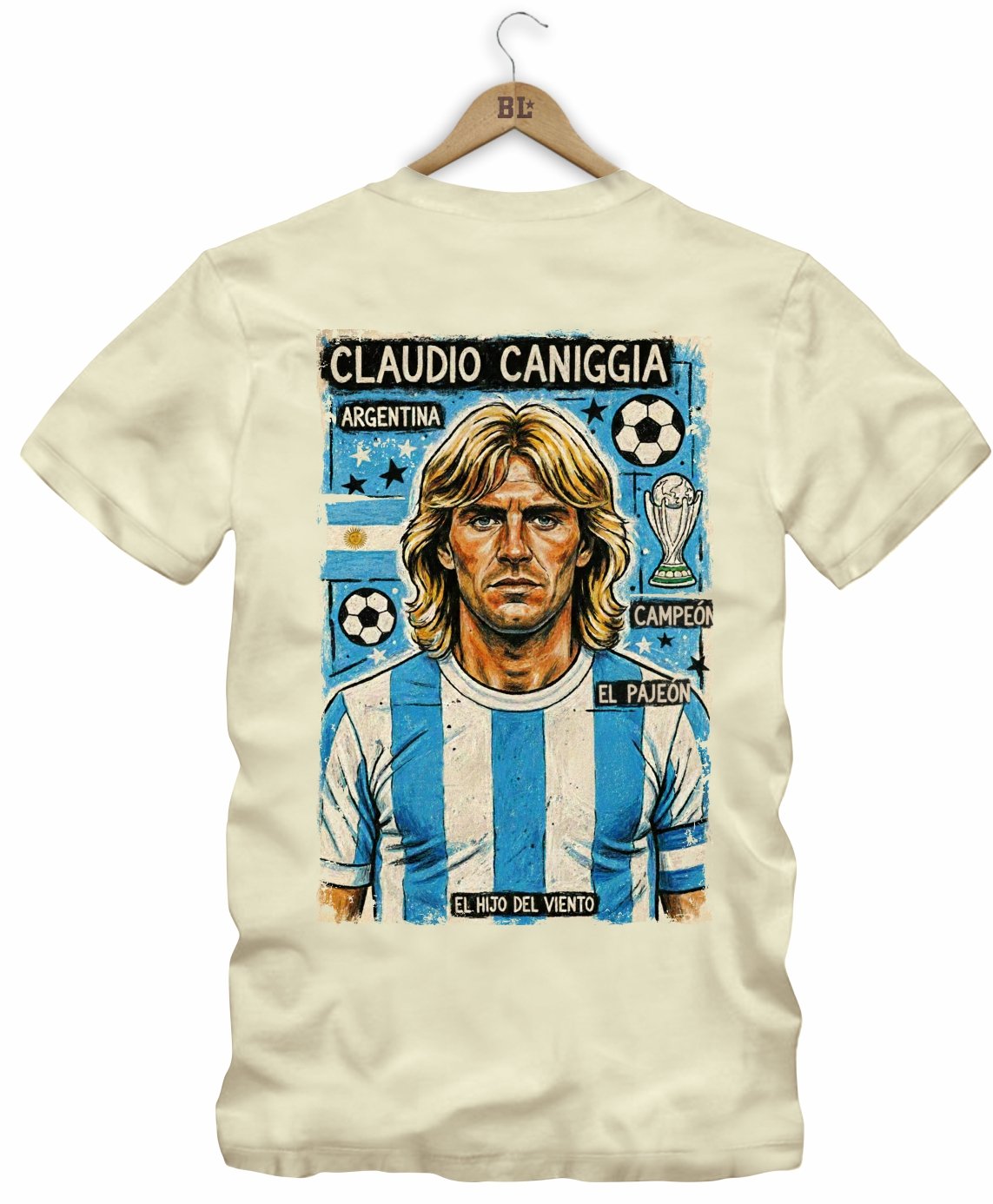 Camiseta Legends El Pájaro Frente e Costas