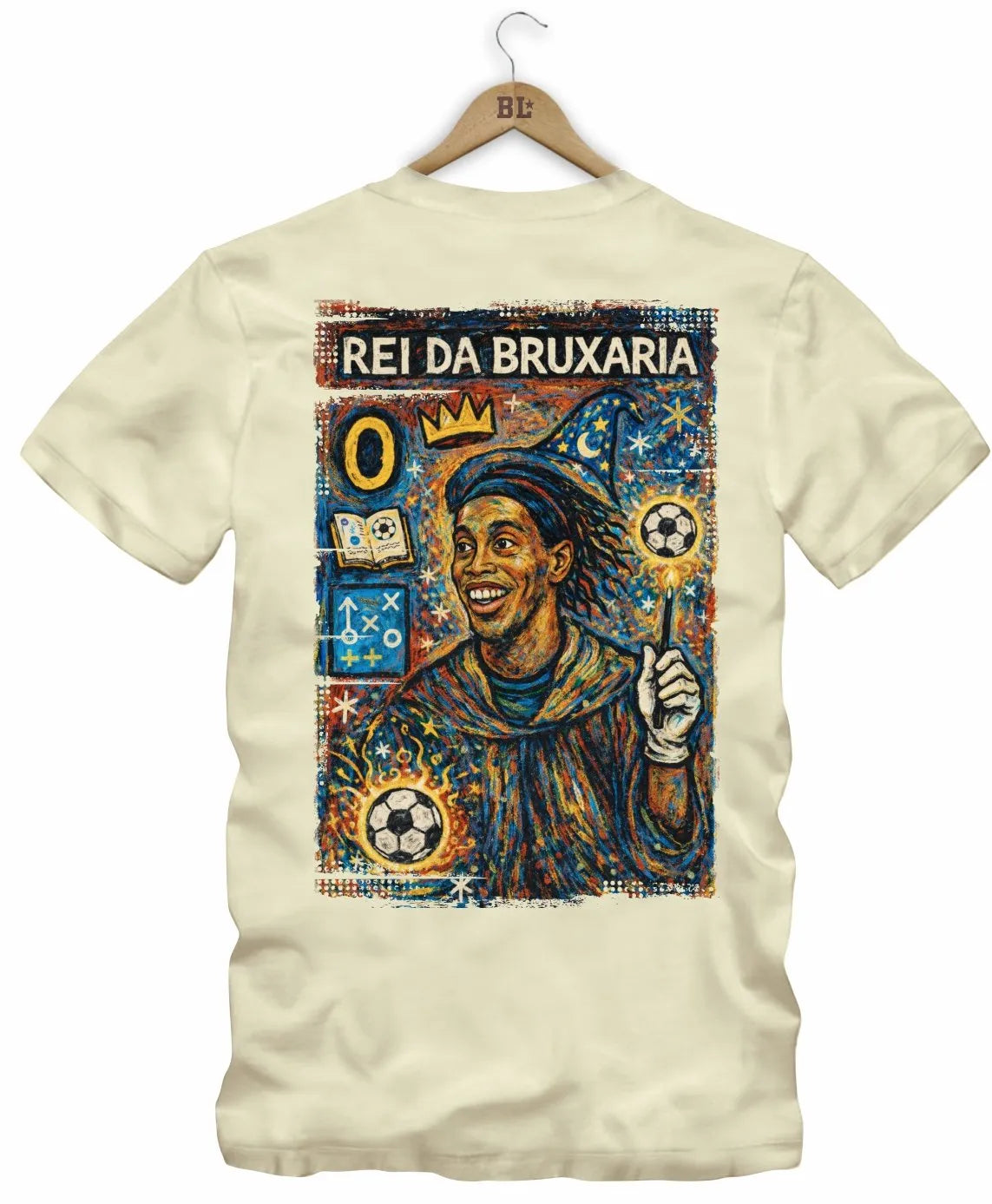 Camiseta Legends O Bruxo Frente e costas