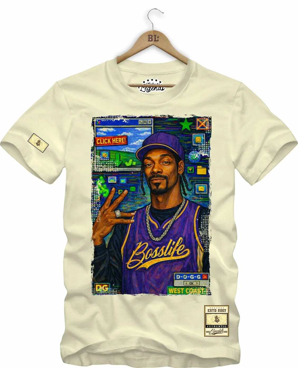 Camiseta Legends Snoop Style