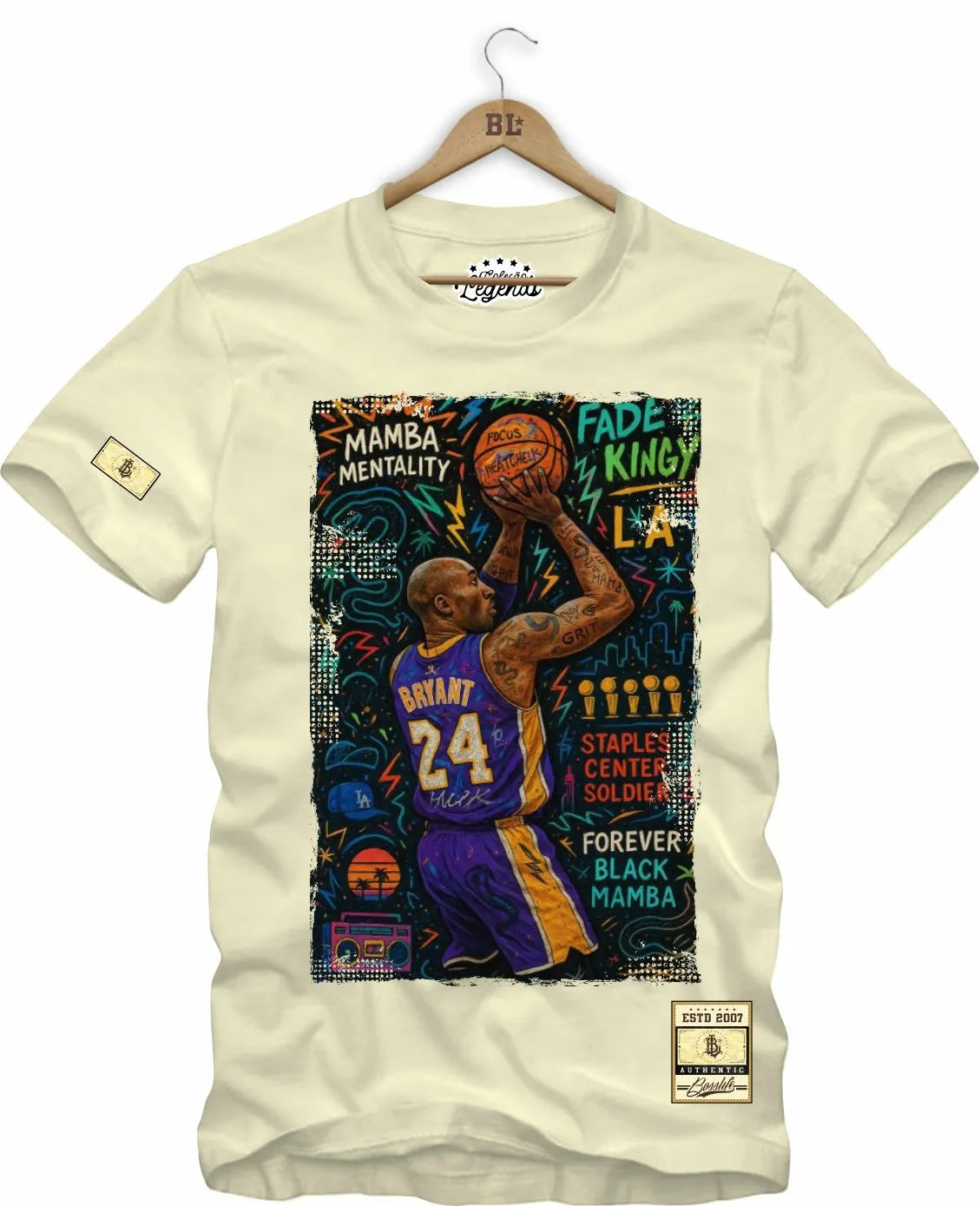 Camiseta Legends Black Mamba