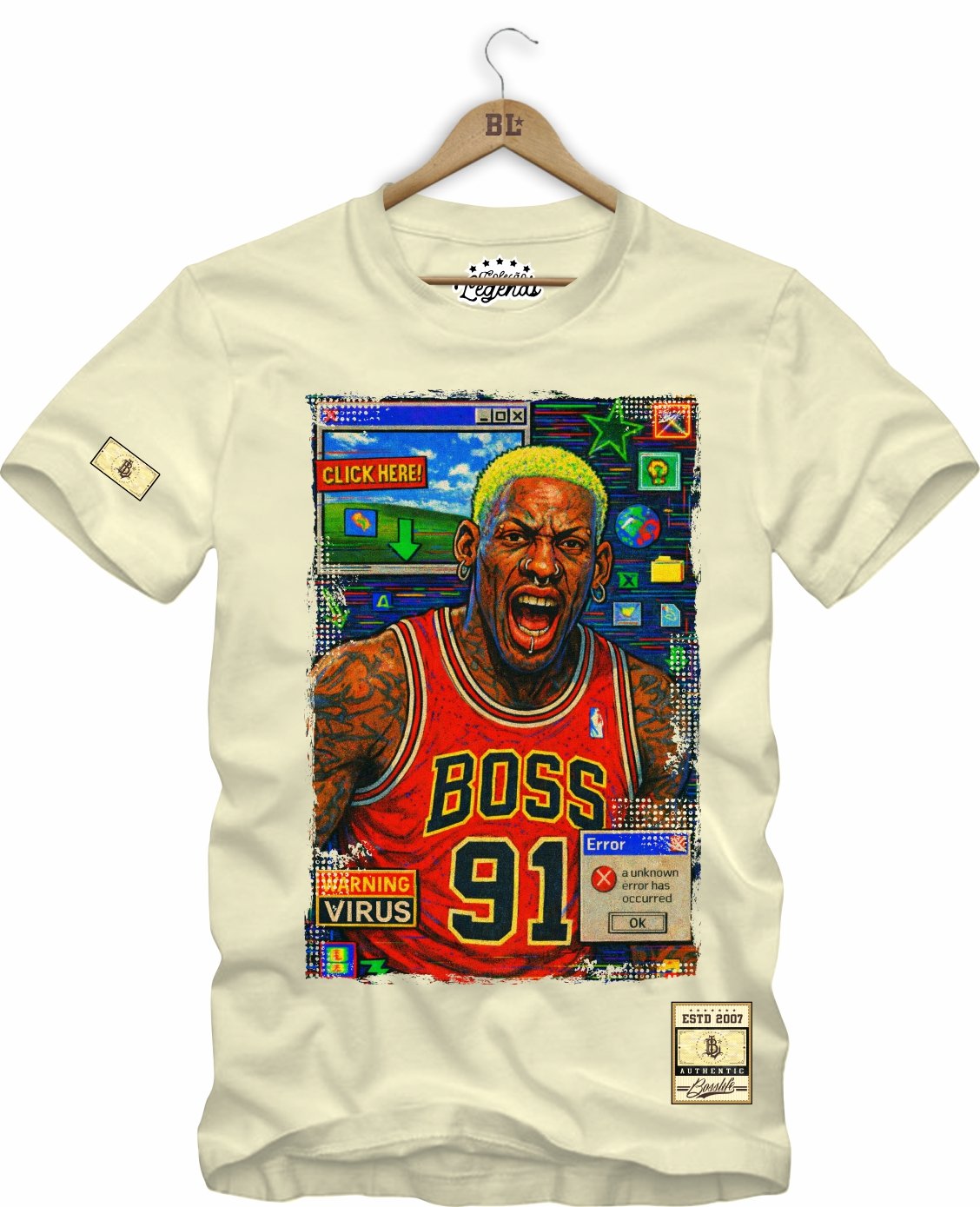 Camiseta Legends The Worm