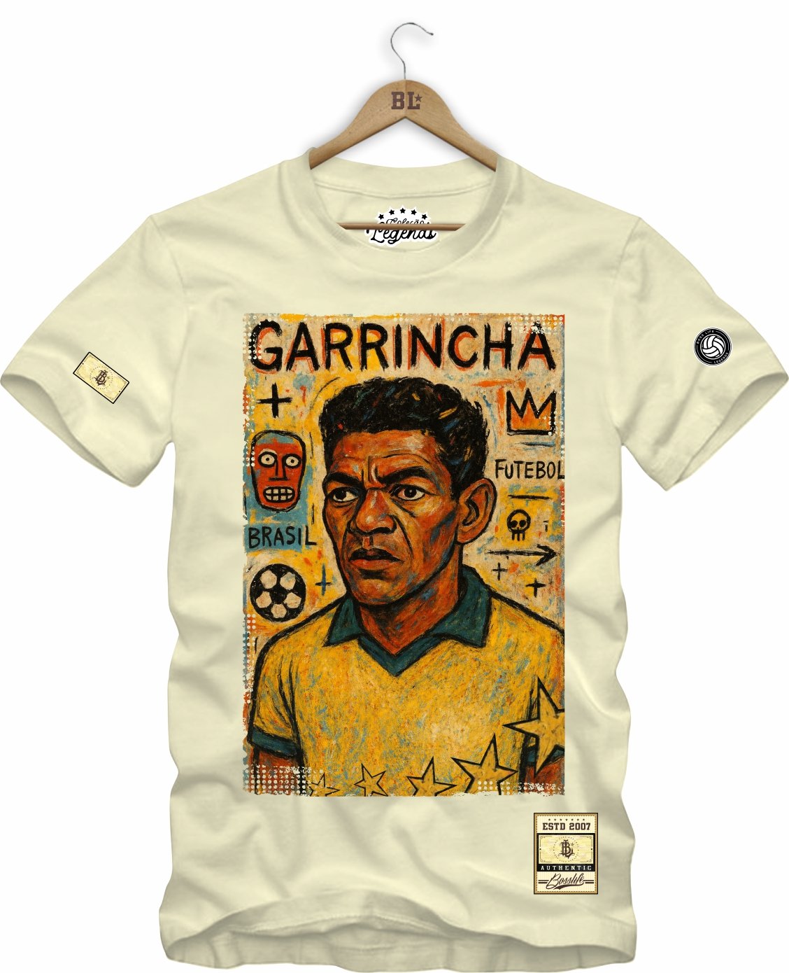 Camiseta Legends Garrincha
