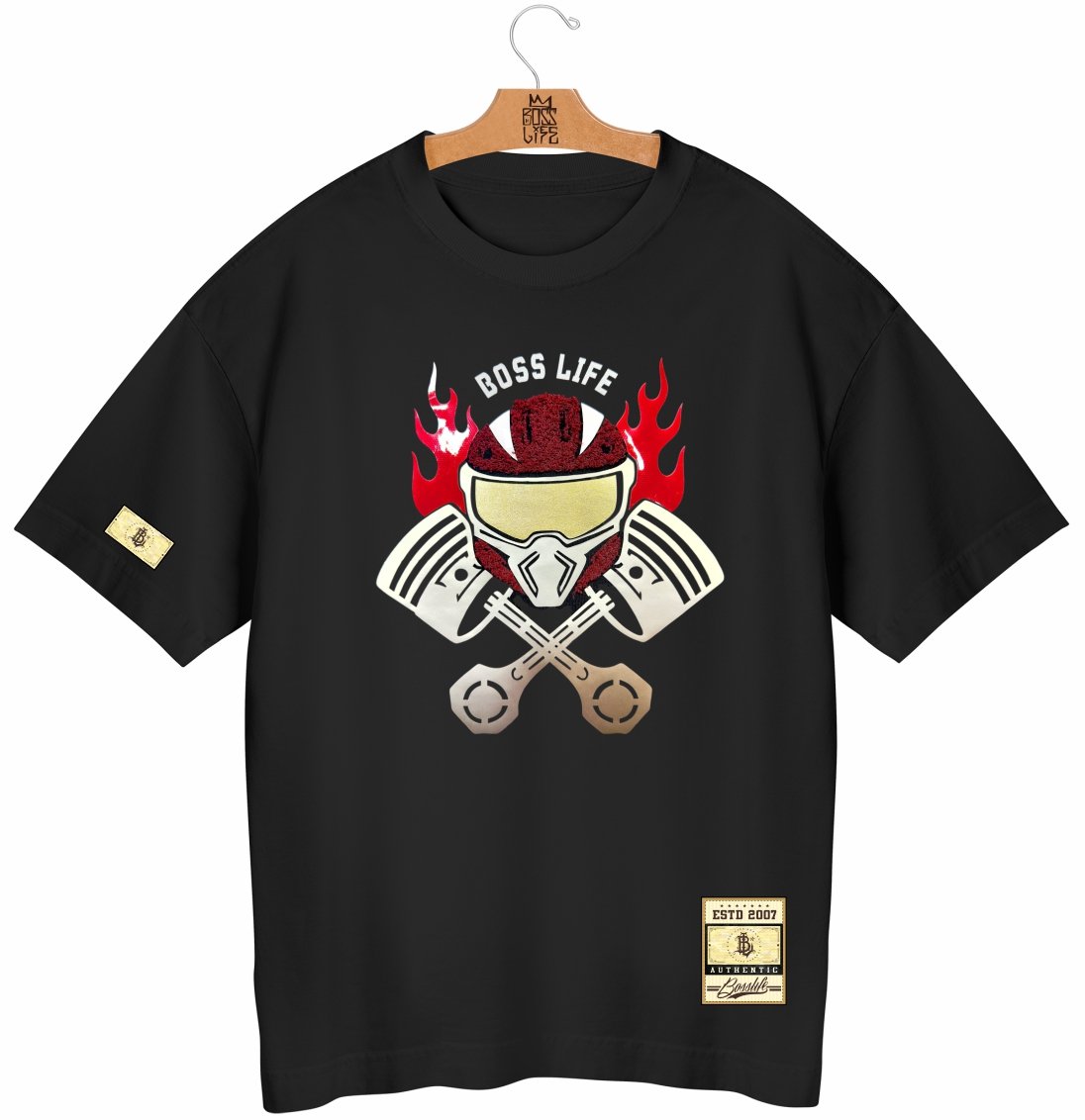 Camiseta Oversized BL Touch Pistons