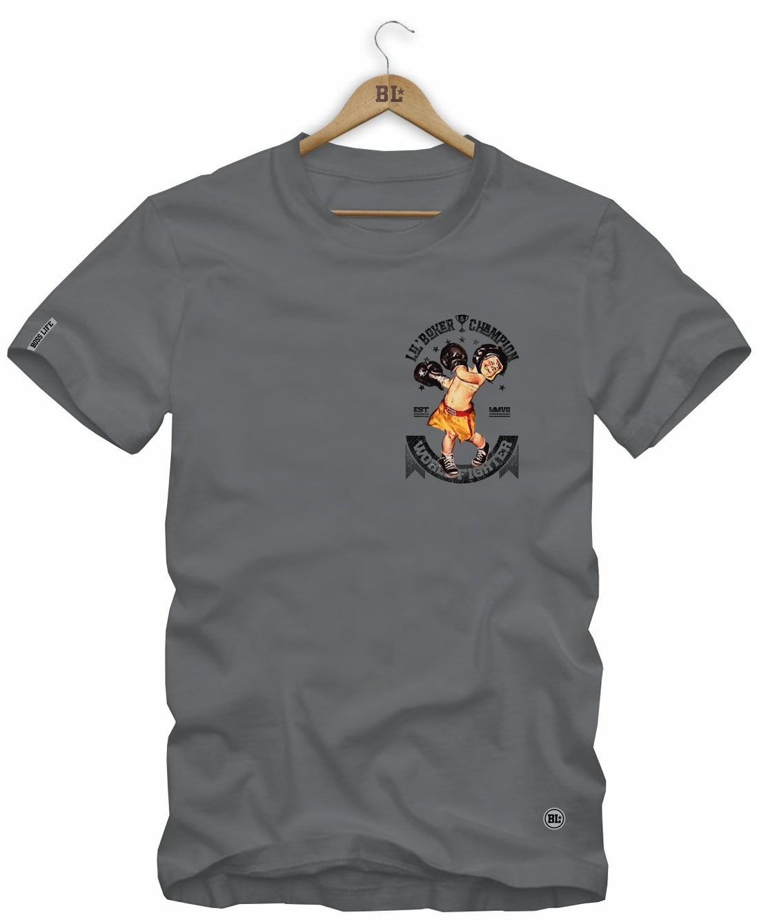 Camiseta Champion Boxing Frente e Costas