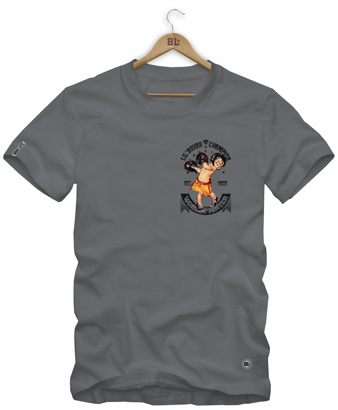 Camiseta Champion Boxing Frente e Costas
