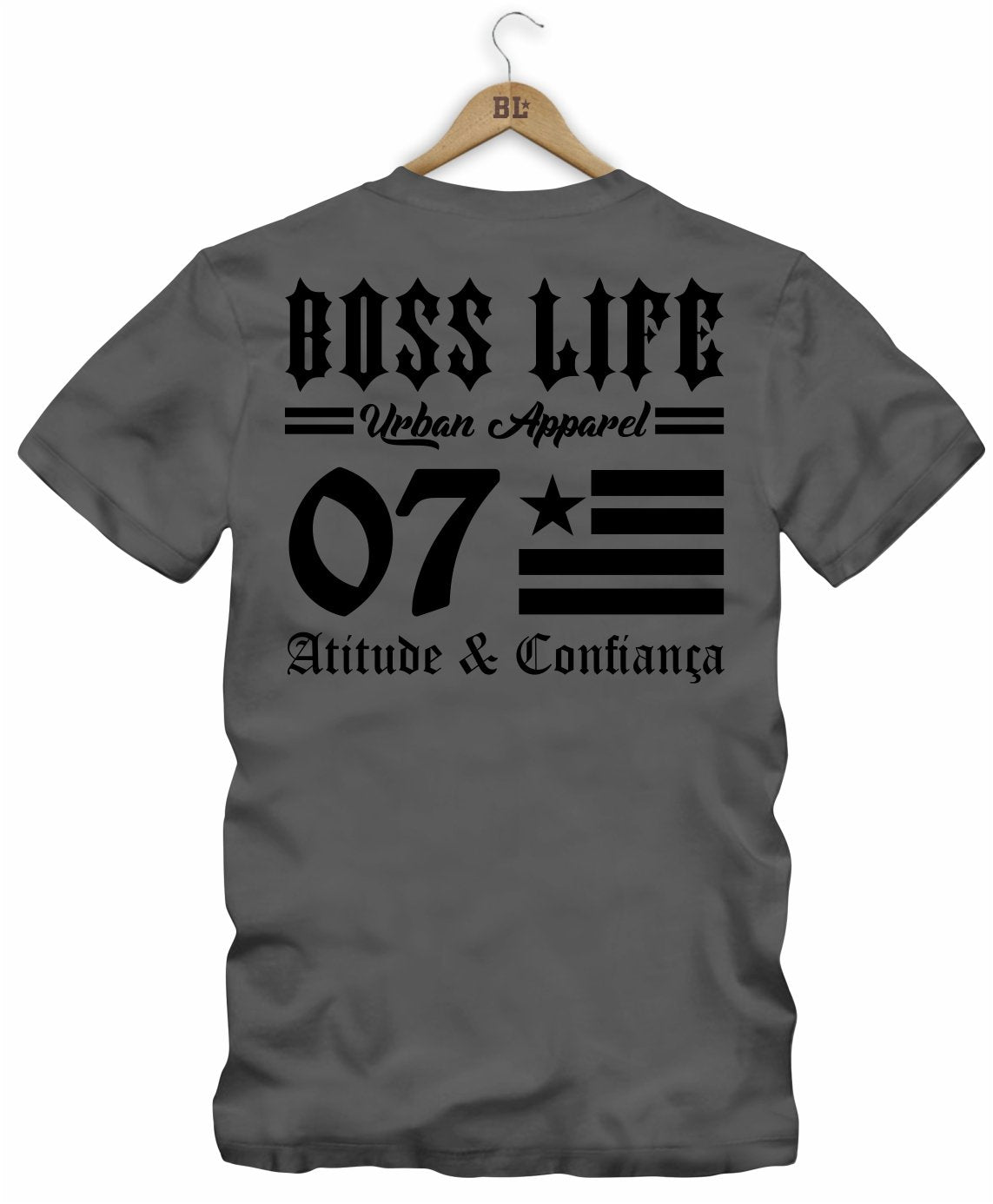 Camiseta Atitude e Confiança Frente e Costas