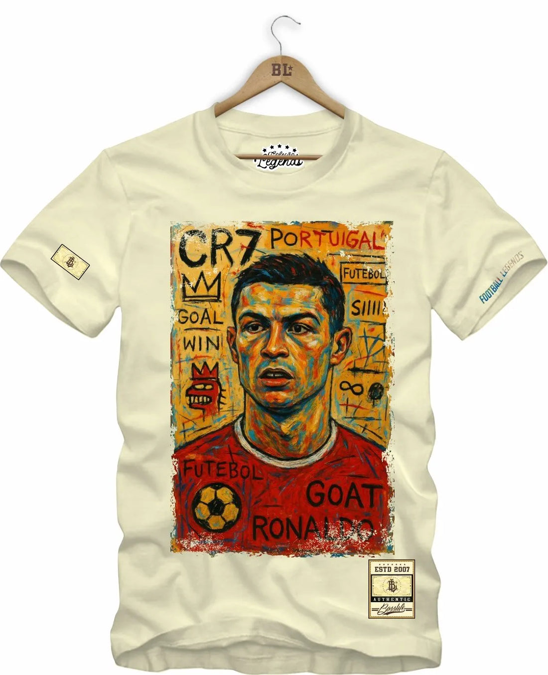 Camiseta Infantil Legends GOAT