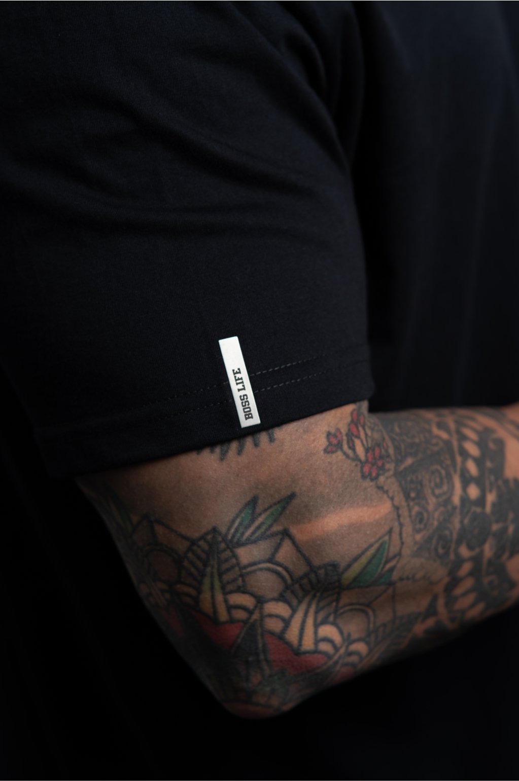 Camiseta Boss Life Rap Bear Frente e Costas