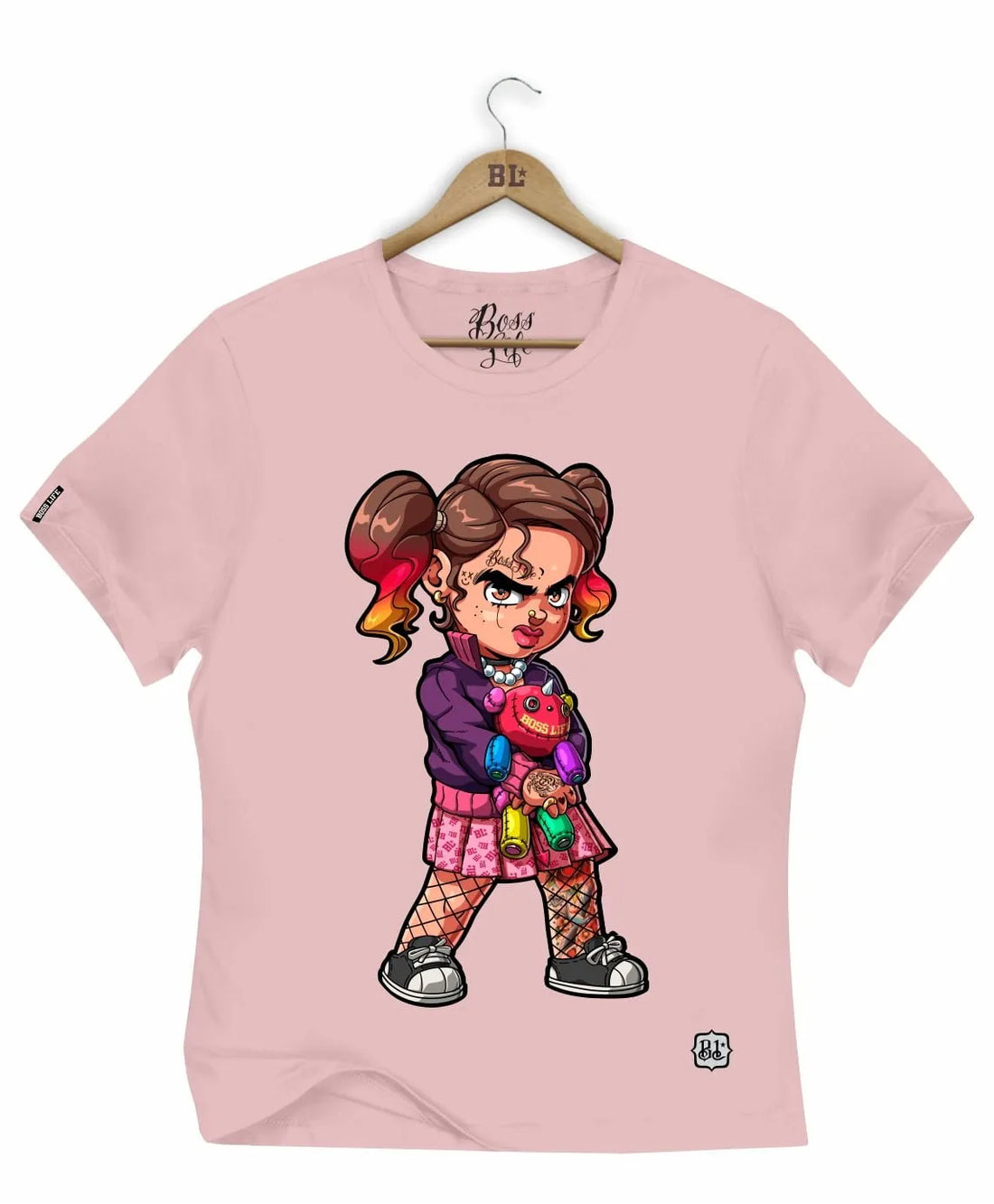 Camiseta Baby Look Girl Boss
