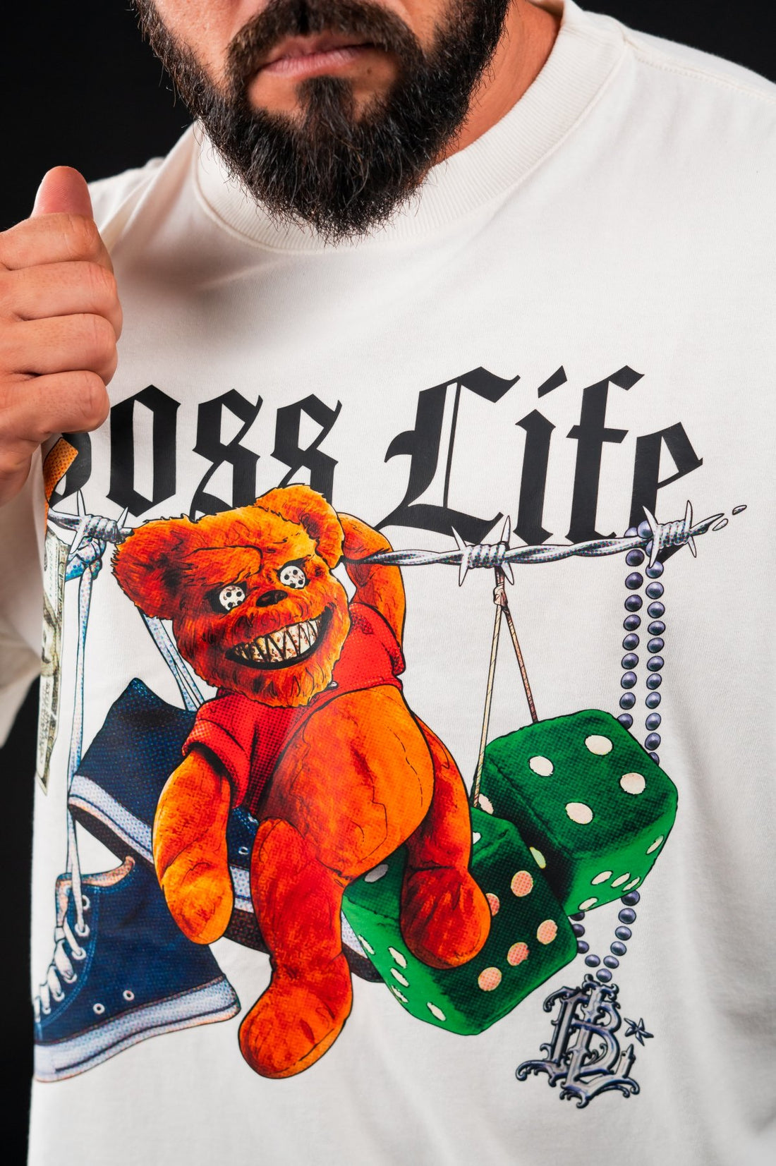 Camiseta Oversized Wild Bear