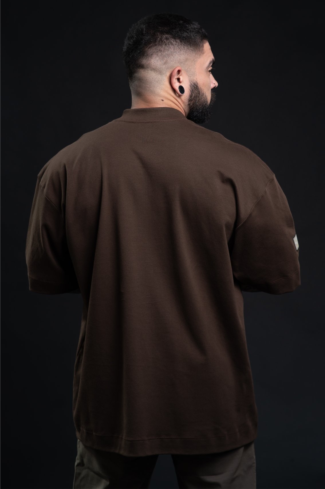 Camiseta Oversized Boss Life Rap Bear