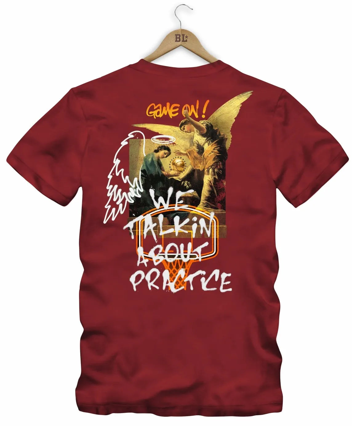 Camiseta Boss Life Basket Angel Frente Costas