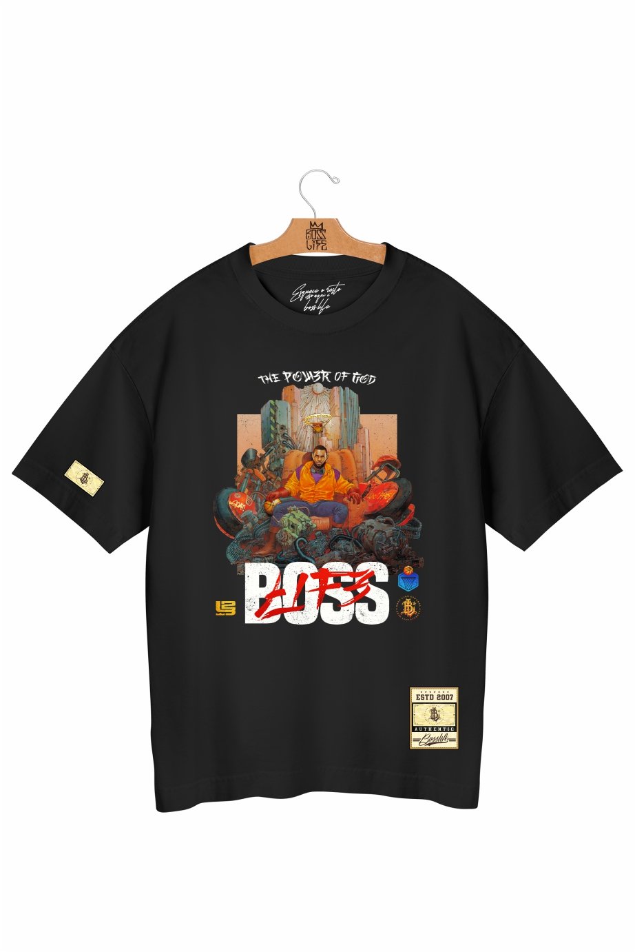 Camiseta Oversized Boss Moves