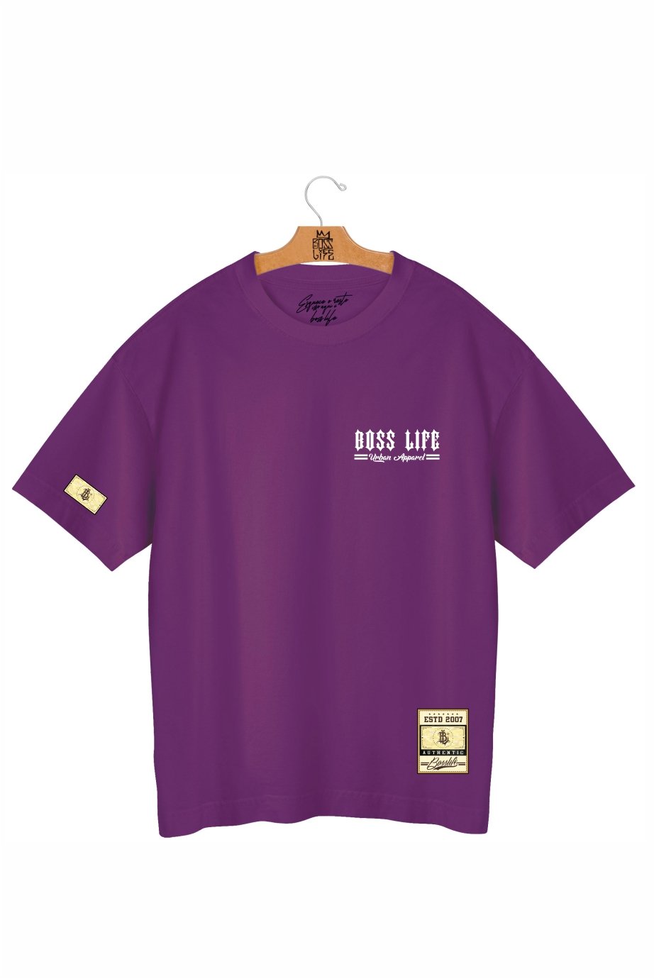 Camiseta Oversized Graffiti Apparel Frente e Costas