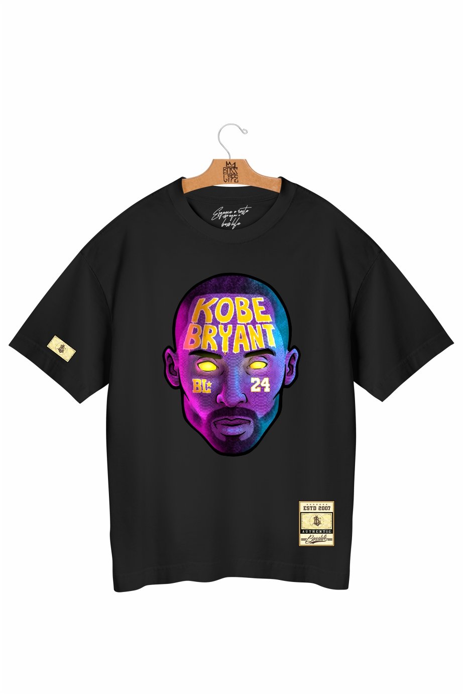 Camiseta Oversized Bl Kb 24