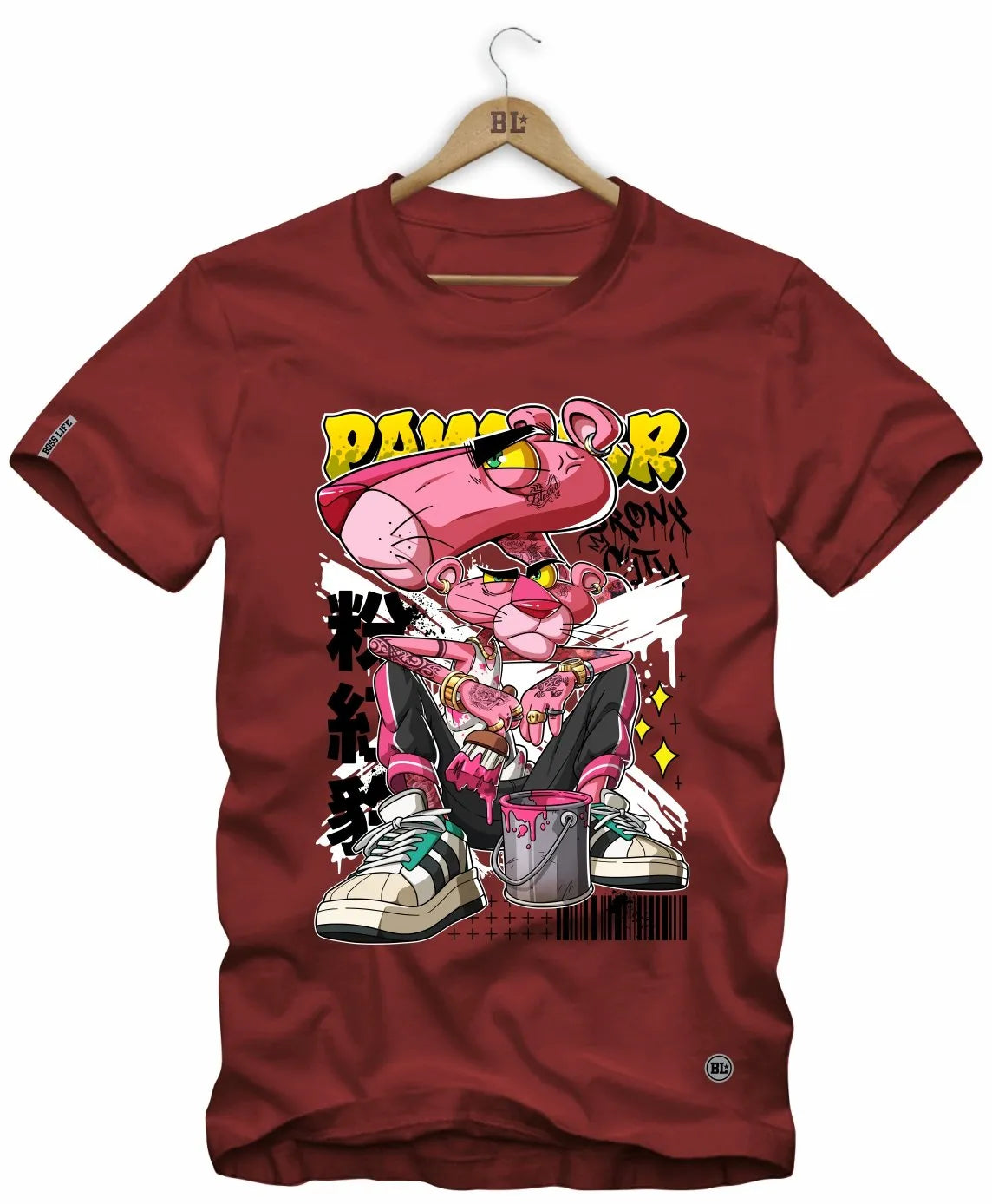 Camiseta Boss Life Pink Panther